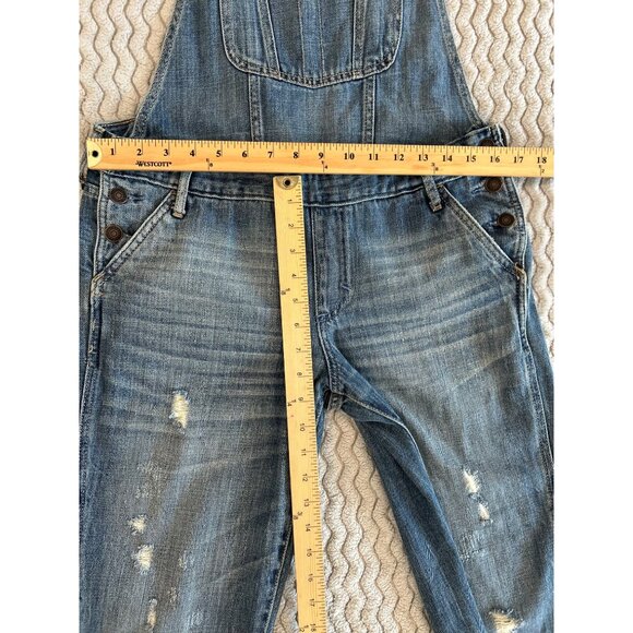 Abercrombie & Fitch Blue Denim Overalls - Picture 14 of 15